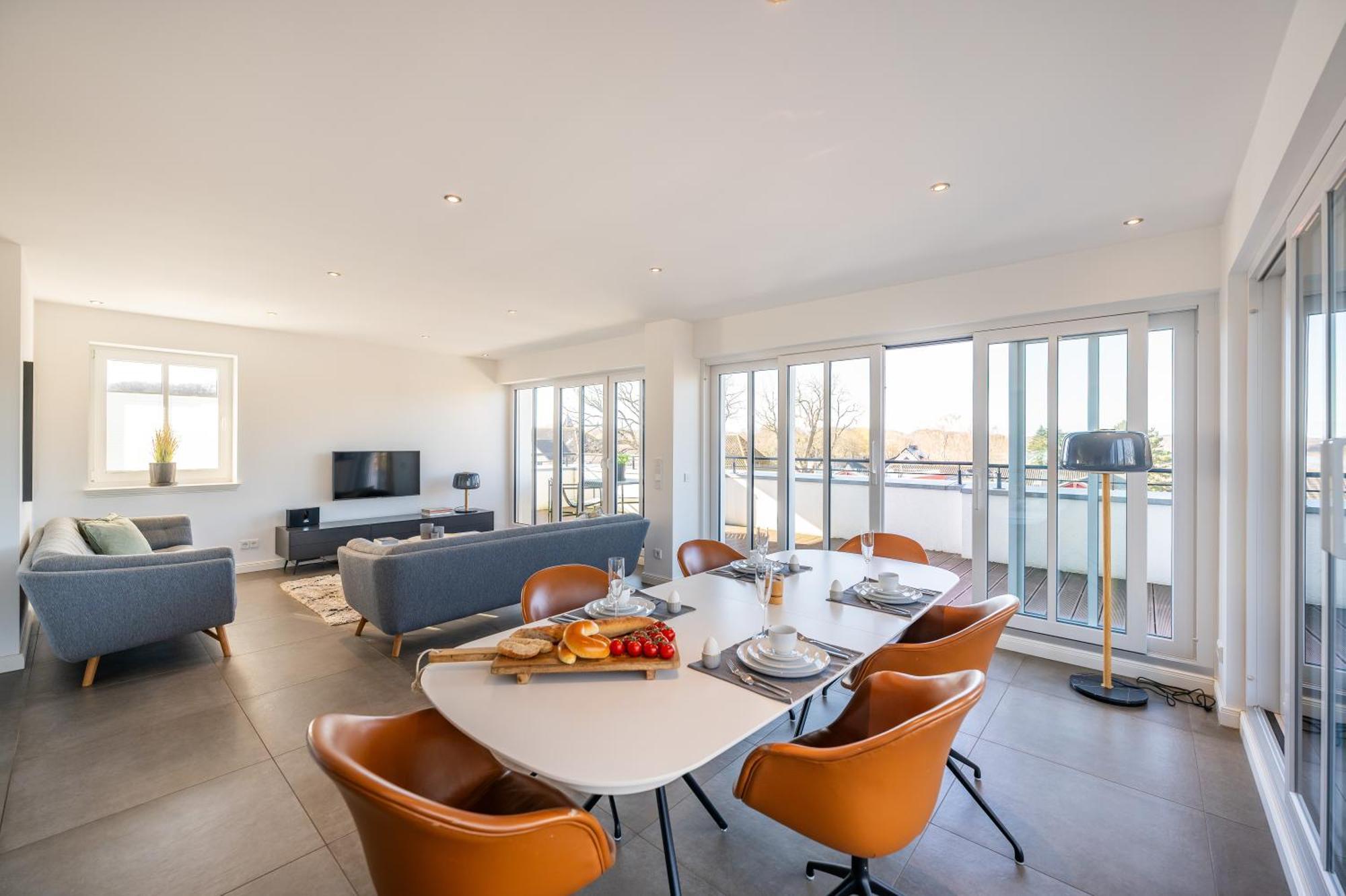 Villa Lindholm Wohnung 5 Penthouse Binz Zewnętrze zdjęcie