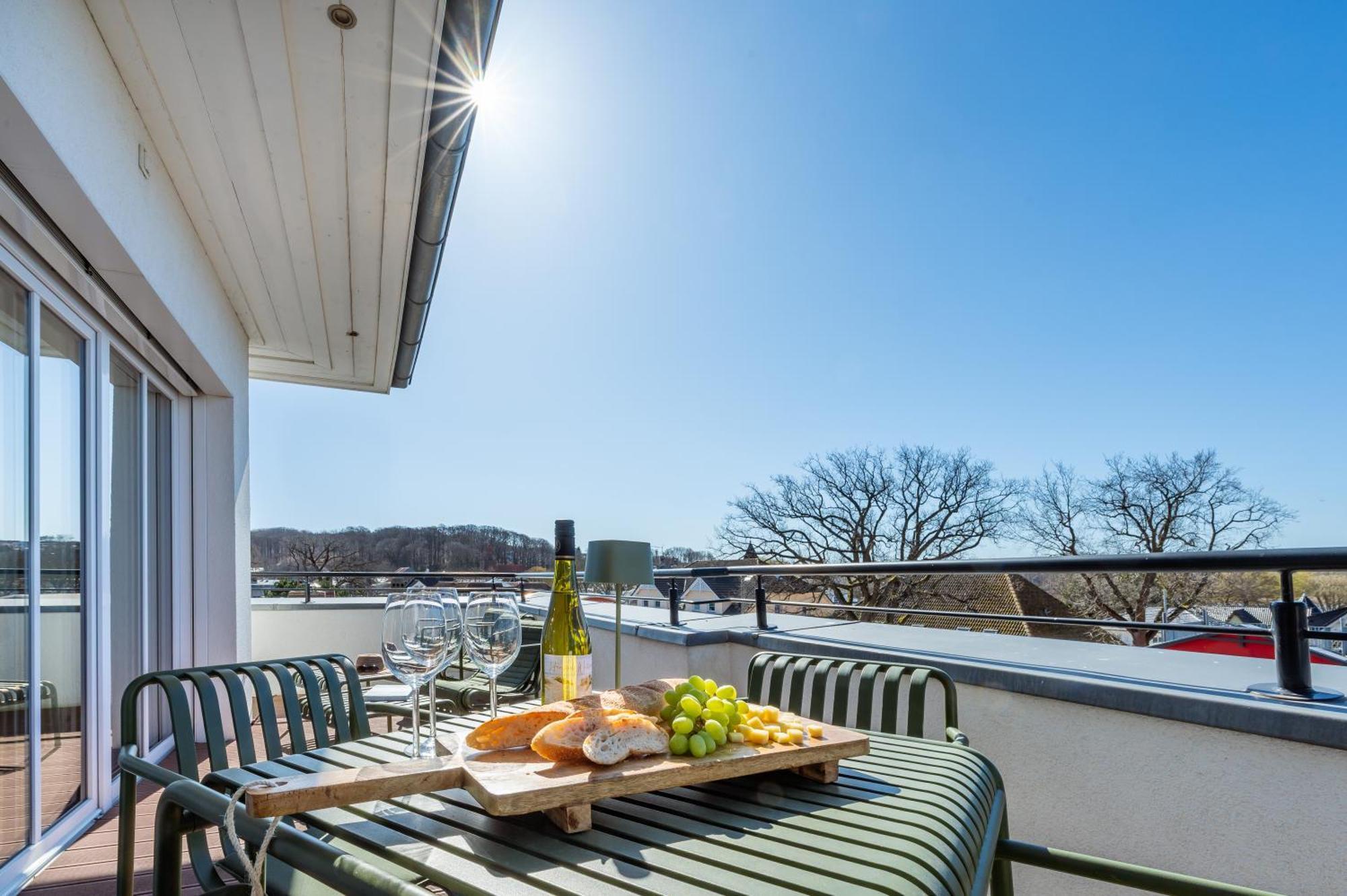 Villa Lindholm Wohnung 5 Penthouse Binz Zewnętrze zdjęcie