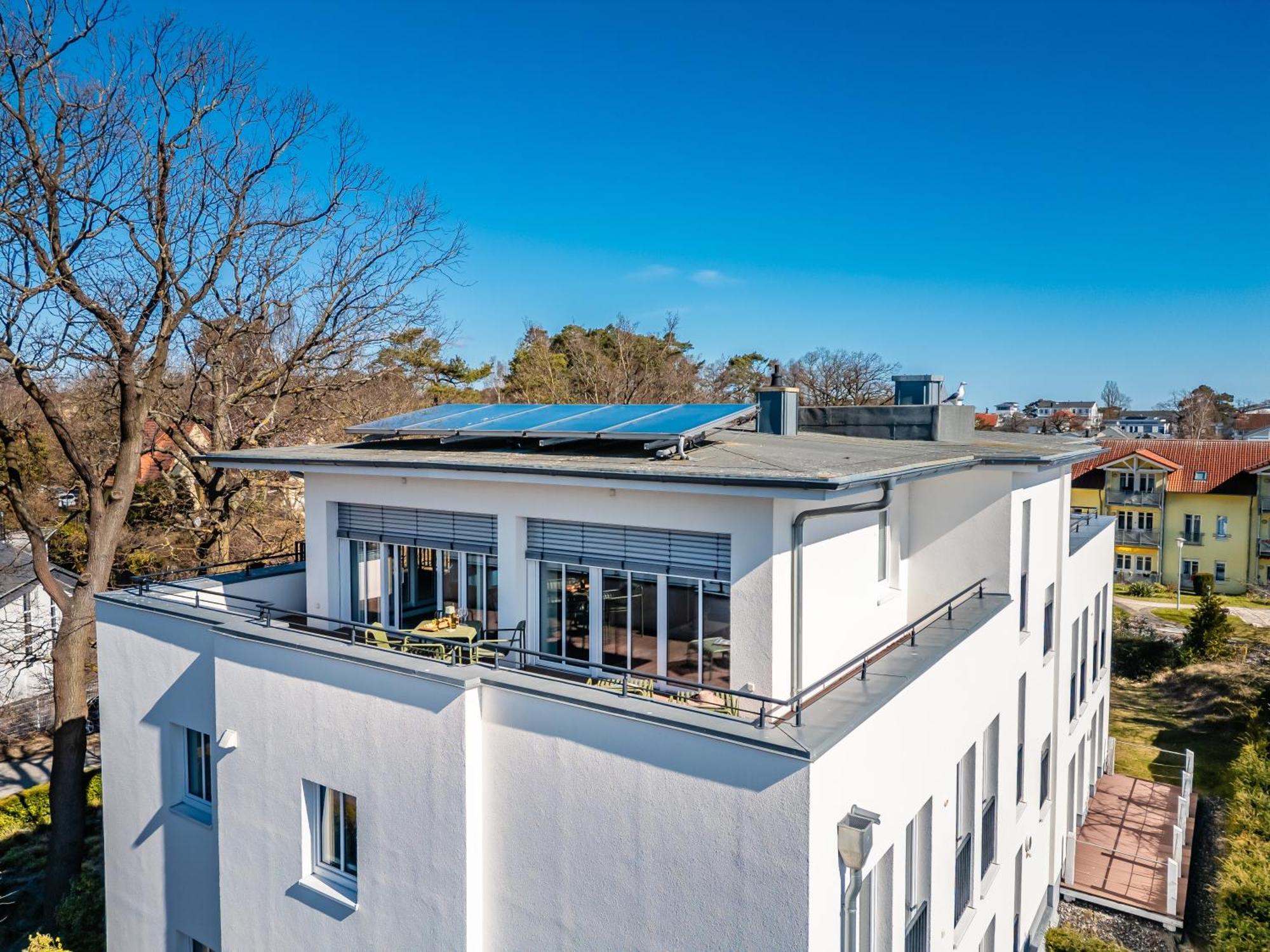 Villa Lindholm Wohnung 5 Penthouse Binz Zewnętrze zdjęcie