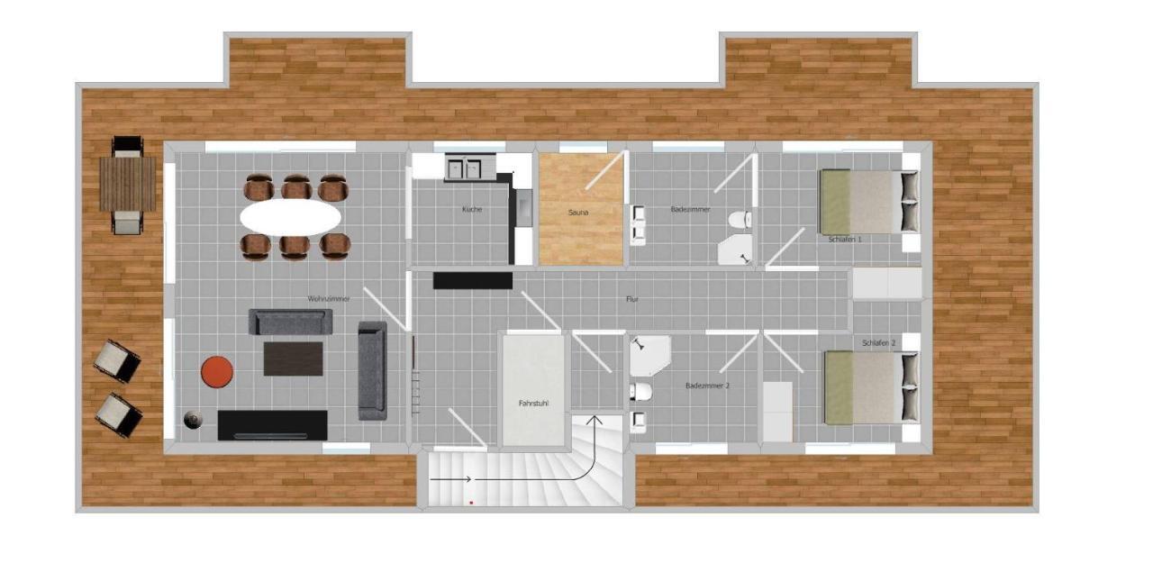Villa Lindholm Wohnung 5 Penthouse Binz Zewnętrze zdjęcie